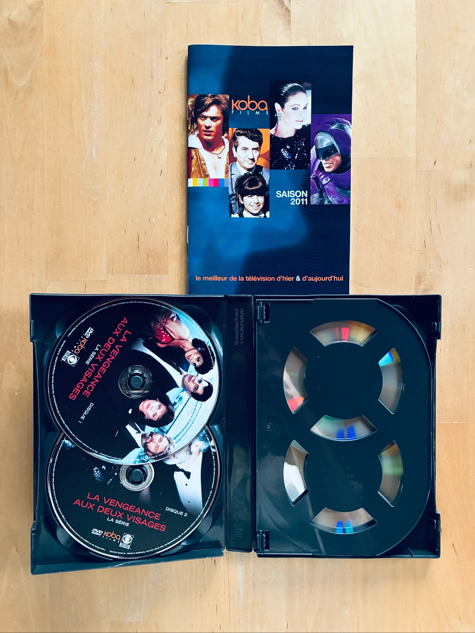 Box set of 6 complete DVDs of the series Revenge in Two Faces. – photo 3